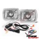 Isuzu Amigo 1989-1994 Color SMD LED Sealed Beam Headlight Conversion Remote