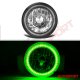 Honda Civic 1974-1981 Green SMD LED Black Chrome Sealed Beam Headlight Conversion