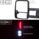 GMC Sierra Denali 2007-2013 White Towing Mirrors Smoked LED Lights Power Heated