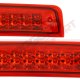 Dodge Ram 2009-2018 Red Full LED Third Brake Light Cargo Light