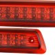 Ford F150 2004-2008 Red Full LED Third Brake Light Cargo Light