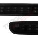 Chevy Silverado 3500HD 2007-2014 Black Smoked Full LED Third Brake Light Cargo Light