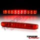 Chevy Silverado 2500HD 2007-2014 Red Full LED Third Brake Light Cargo Light