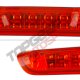 Chevy Silverado 2500HD 2007-2014 Red Full LED Third Brake Light Cargo Light