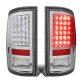 Dodge Ram 2500 2010-2018 Chrome LED Tail Lights