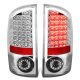 Dodge Ram 2007-2008 Chrome LED Tail Lights