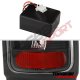 Dodge Ram 3500 1994-2002 Black LED Tail Lights Red Tube