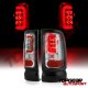 Dodge Ram 3500 1994-2002 Chrome LED Tail Lights Red Tube