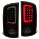 Dodge Ram 2500 2003-2006 Black Smoked LED Tail Lights Tube