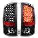 Dodge Ram 2500 2003-2006 Black LED Tail Lights