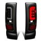 Dodge Ram 2500 1994-2002 Black Smoked LED Tail Lights Tube