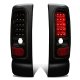 Dodge Ram 3500 1994-2002 Black Smoked LED Tail Lights