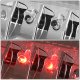 Ford F350 Super Duty 2008-2016 Chrome Custom LED Tail Lights Red Tube