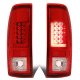 Ford F150 1997-2003 LED Tail Lights Red Tube