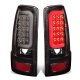 Chevy Suburban 2000-2006 Smoked LED Tail Lights Tube