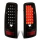 Chevy Tahoe 2000-2006 Black Smoked LED Tail Lights