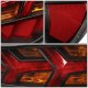 Scion FRS FT86 2013-2017 Black LED Tail Lights Amber Signal