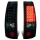 GMC Sierra 2500HD 2001-2006 Black Smoked LED Tail Lights