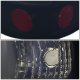 GMC Sierra 3500 2001-2006 Black Smoked LED Tail Lights Red Tube
