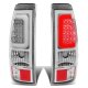 Chevy Silverado 1500HD 2003-2006 Chrome LED Tail Lights Tube