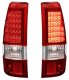 Chevy Silverado 2003-2006 Red LED Tail Lights