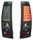 Chevy Silverado 1500HD 2003-2006 Smoked LED Tail Lights