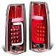 Chevy 3500 Pickup 1988-1998 Red LED Tail Lights Tube