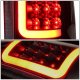 Chevy Blazer Full Size 1992-1994 Black Smoked LED Tail Lights Red Tube