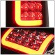 Chevy 3500 Pickup 1988-1998 Smoked LED Tail Lights Red Tube