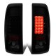 Ford F150 1997-2003 Black Smoked LED Tail Lights