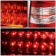 Mercedes Benz M Class 1998-2005 Red Clear LED Tail Lights