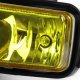 Chevy Tahoe 2015-2020 Yellow Fog Lights Chrome Trim