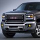 GMC Sierra 2500HD 2015-2018 Yellow Fog Lights