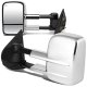 GMC Sierra 2007-2013 Chrome Towing Mirrors Power Heated