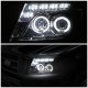 Ford F150 2004-2008 Smoked Halo Projector Headlights LED