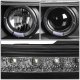 Dodge Ram 2500 1994-2002 Black Projector Headlights