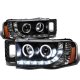 Dodge Ram 2500 2004-2005 Black Projector Headlights