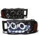 Dodge Ram 2002-2005 Smoked Projector Headlights