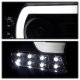 GMC Sierra 2014-2015 Black LED DRL Projector Headlights