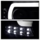 GMC Sierra 3500HD 2015-2018 Black LED Signature DRL Projector Headlights