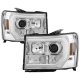 GMC Sierra 2500HD 2007-2014 LED DRL Projector Headlights