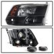 Dodge Ram 2009-2018 Black Quad Headlights