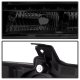 Chevy Suburban 2007-2014 Black Smoked Halo Projector Headlights LED