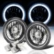 Jeep Scrambler 1981-1985 SMD Halo Black Chrome LED Headlights Kit