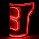 Ford F150 2015-2017 Red LED Tail Lights Outline