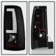 GMC Sierra 2500 2003-2006 Black Tube LED Tail Lights