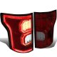 Ford F150 2015-2017 Tinted LED Tail Lights Outline