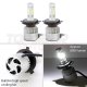 Chevy Cavalier 1982-1983 Color SMD Halo LED Headlights Kit Remote