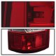 Chevy Silverado 2003-2006 Red Clear Custom Full LED Tail Lights