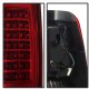 Chevy Silverado 2500HD 2003-2006 Red Clear Custom Full LED Tail Lights